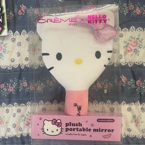 The Creme Shop X Hello Kitty Plush Portable Mirror - Limited Edition - New